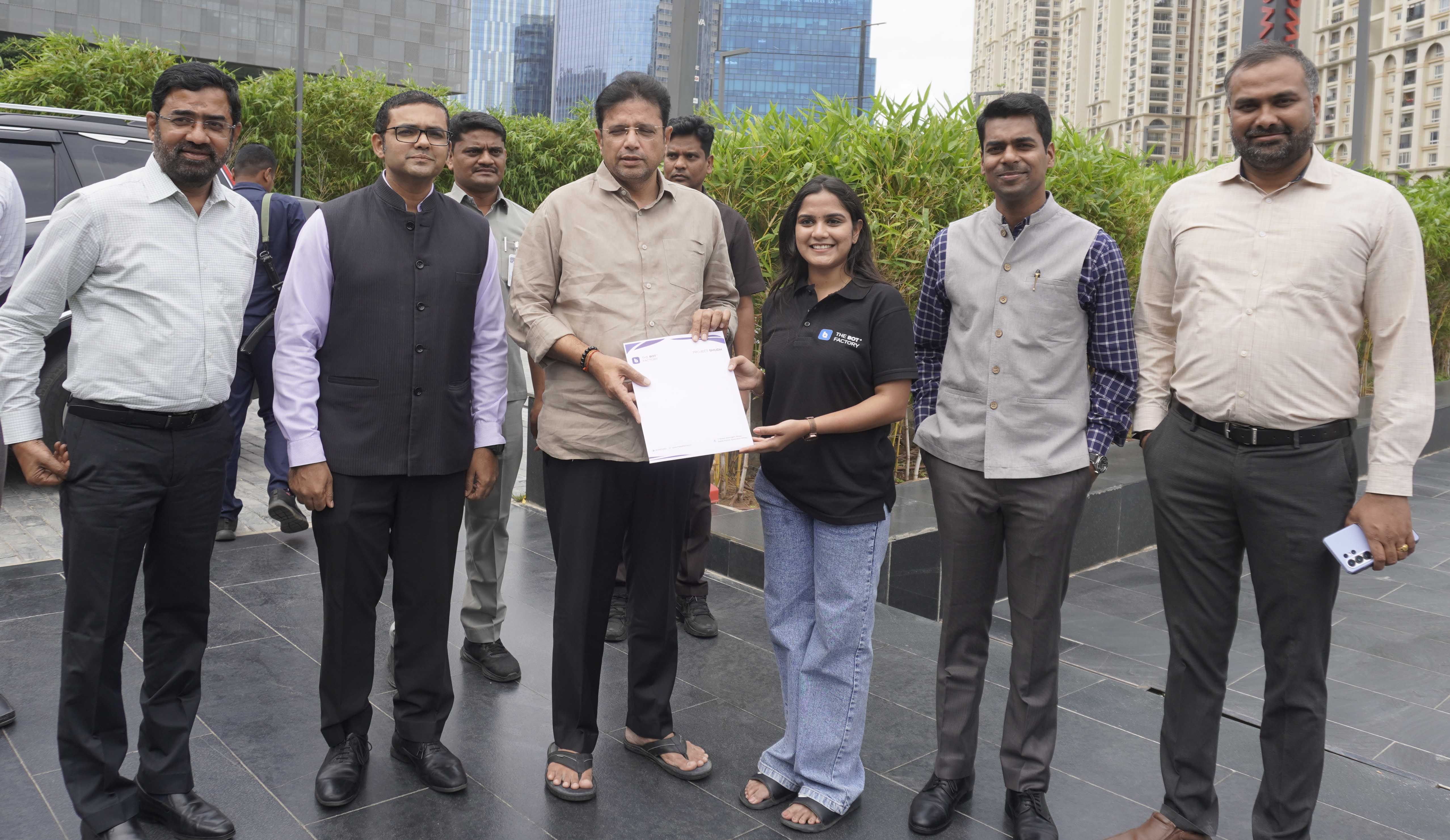 Minister D. Sridhar Babu Launches Project SHUDH, transforming urban Drainage Systems through AI-Powered Sewer Governance